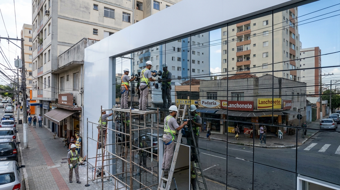 Fechamentos em Vidro em Montes Claros‑MG